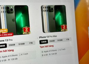 iPhone 13 Pro sắp biến mất trên thị trường